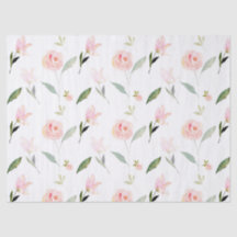 Belle Aquarelle Florale Rose