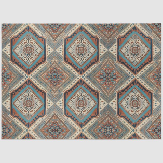 Papier Mousseline Belle collection populaire de vieux Motifs turcs (Recto)