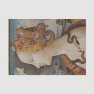 Papier Mousseline Belle dame face découpage