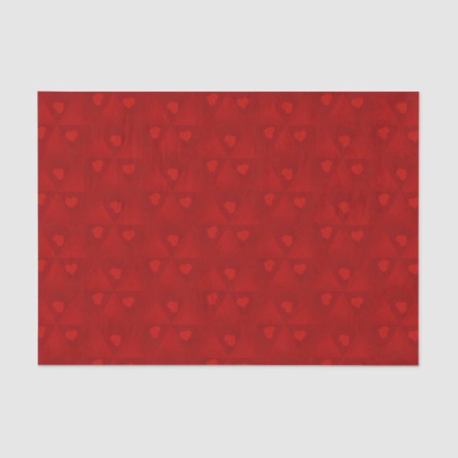 Papier Mousseline Belle enveloppement pour votre Saint Valentin (Recto)