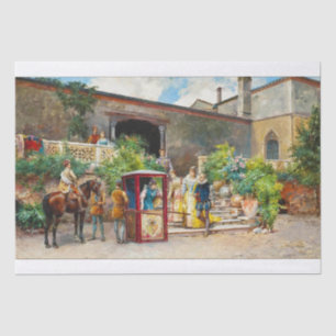 Papier Mousseline Belle image Vintage prête à découpage
