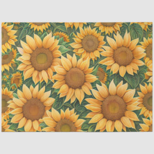 Papier Mousseline Belle Tournesol Collection Moderne