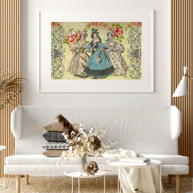 Papier Mousseline Belles Dames, Découpage Tissu Papier (Créateur téléchargé)