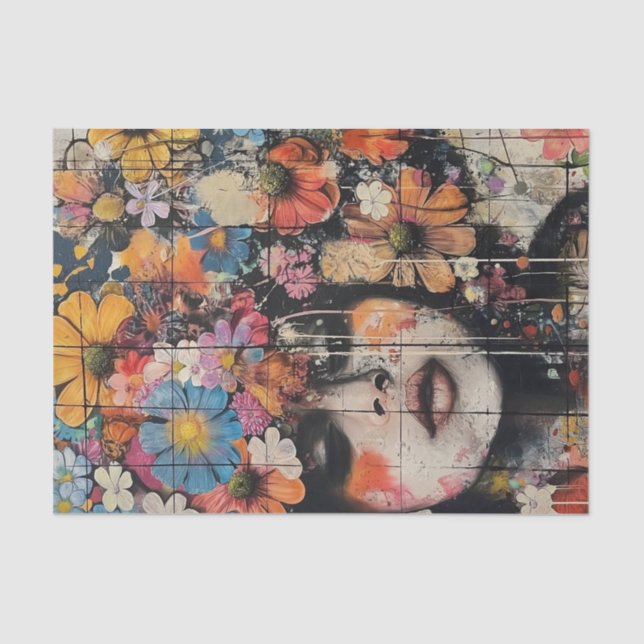 Papier Mousseline Belles Fleurs1 (Recto)