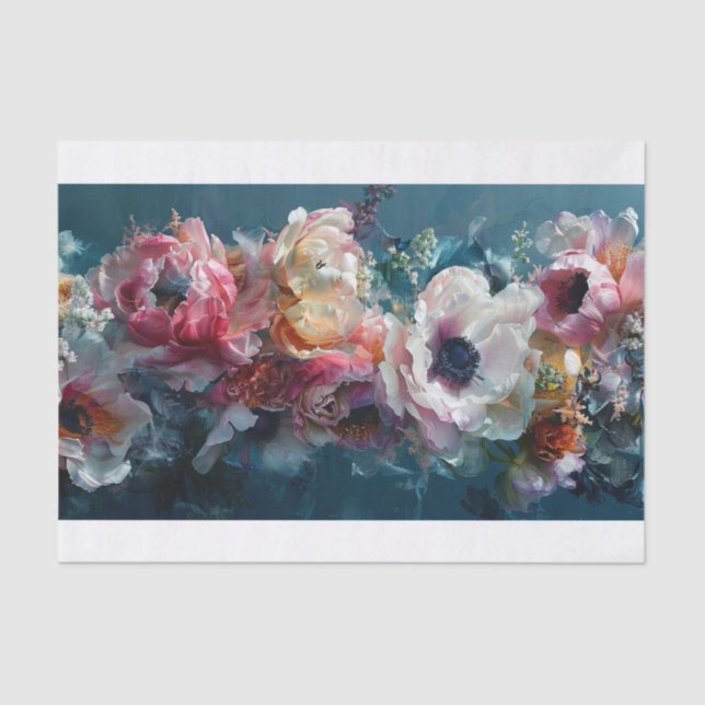 Papier Mousseline Belles fleurs1 (Recto)