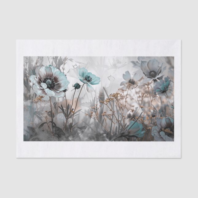 Papier Mousseline Belles fleurs13 (Recto)