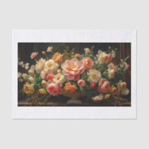 Papier Mousseline Belles fleurs22