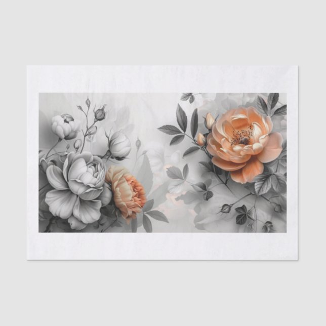 Papier Mousseline Belles fleurs6 (Recto)