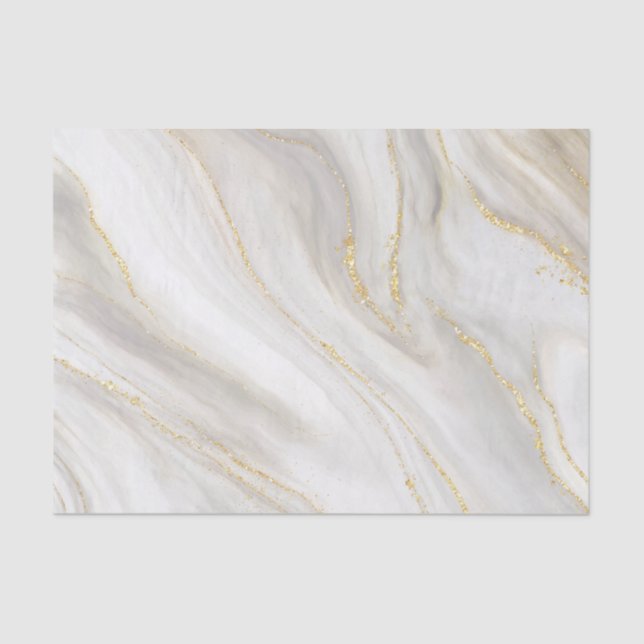 Papier Mousseline Belles perles étonnantes avec Parties scintillant  (Recto)