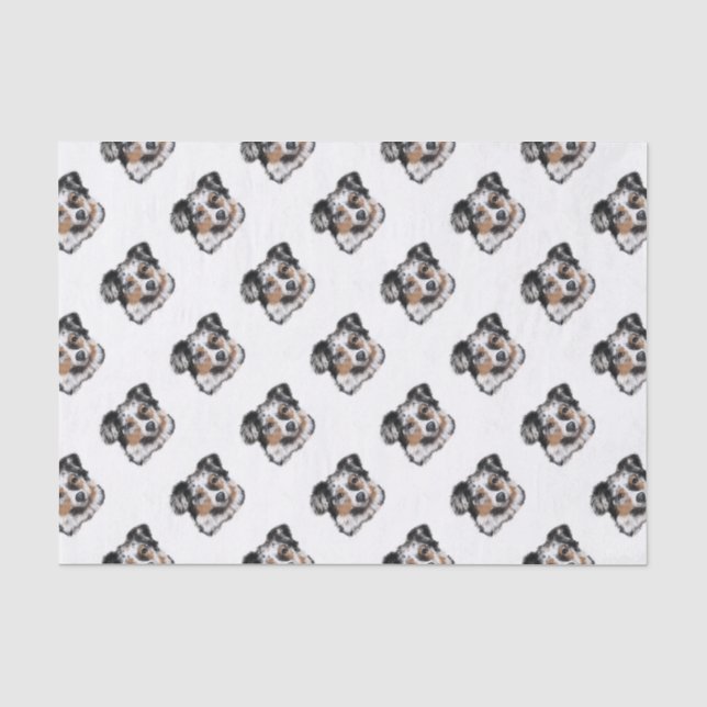 Papier Mousseline Berger Australien (Recto)
