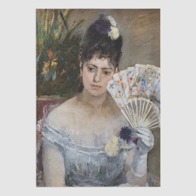 Papier Mousseline Berthe Morisot - Au bal (Créateur téléchargé)
