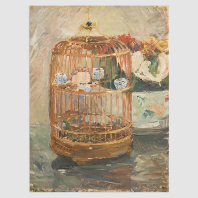 Papier Mousseline Berthe Morisot - La Cage (Créateur téléchargé)