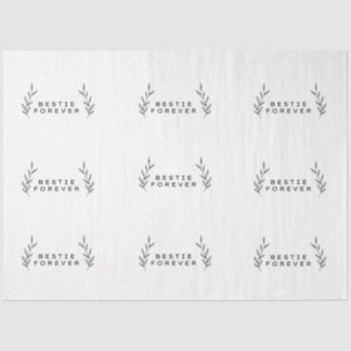 Papier Mousseline Bestie Forever Tissu Papier