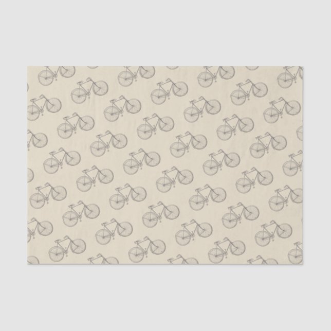 Papier Mousseline Bicyclette : Voiture pour homme pauvre (Recto)