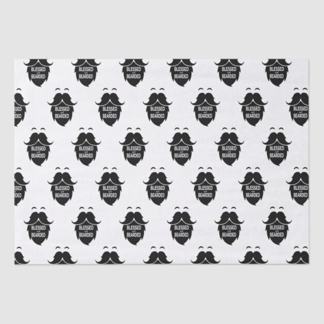 Papier Mousseline Bienheureux et hardis (Recto)