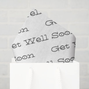 Papier Mousseline BIENTÔT Typographie minimaliste moderne amusant