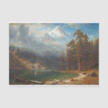 Bierstadt Mont Corcoran peinture