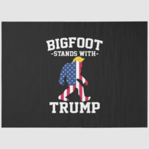 Papier Mousseline Bigfoot Se Déplace Avec Les Élections Trump De 202