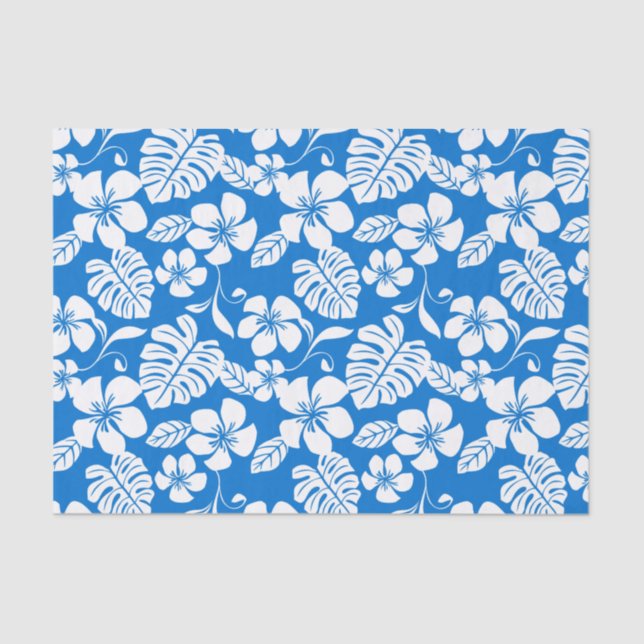 PAPIER MOUSSELINE BIKINI ROSE (BLEU CLAIR) (Recto)