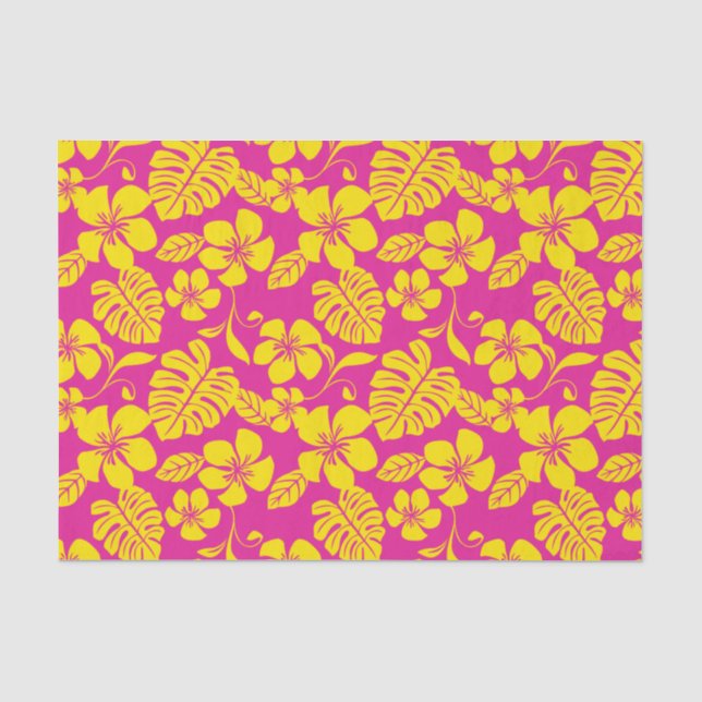 PAPIER MOUSSELINE BIKINI ROSE (ROSE CHAUDE/JAUNE) (Recto)