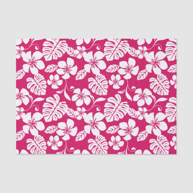 PAPIER MOUSSELINE BIKINI ROSE (ROUGE DE LA BAIE) (Recto)