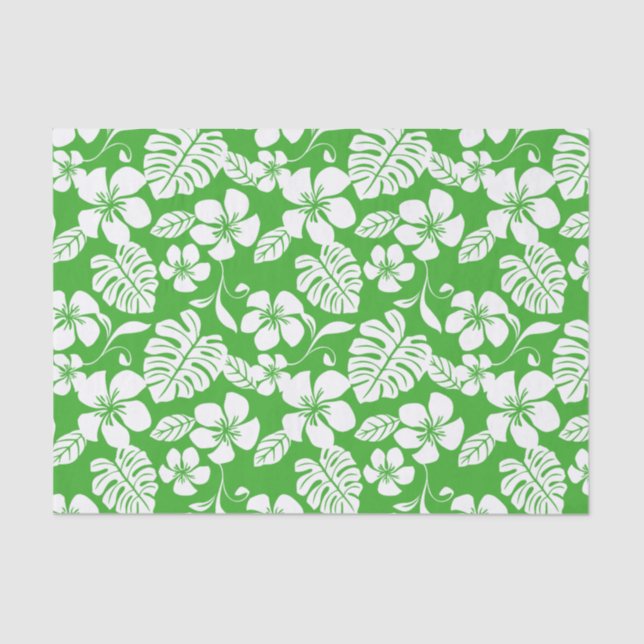 PAPIER MOUSSELINE BIKINI ROSE (VERT CITRUS) (Recto)