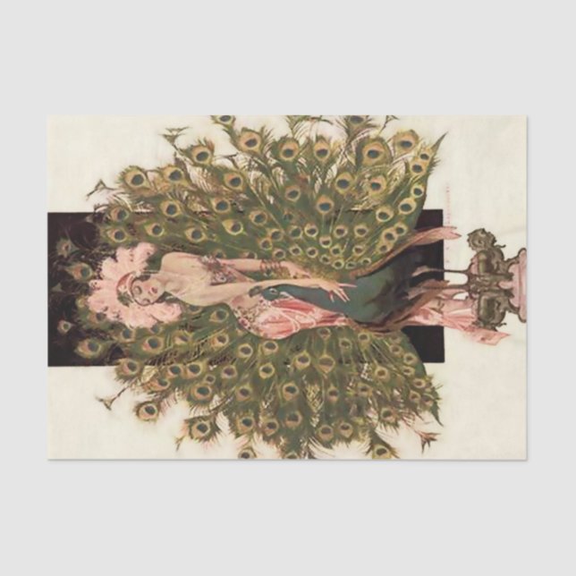 Papier Mousseline « Birds of a Feather » par FX Leyendecker (Recto)