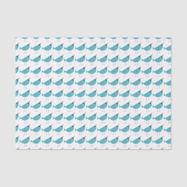 Papier Mousseline Birdy (Recto)