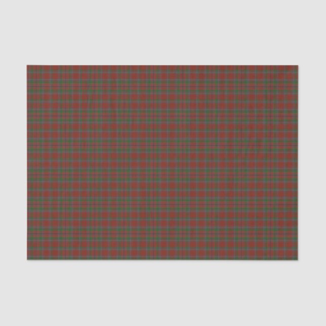Papier Mousseline Birral Clan Tartan (Burrell, Birrell) (Recto)