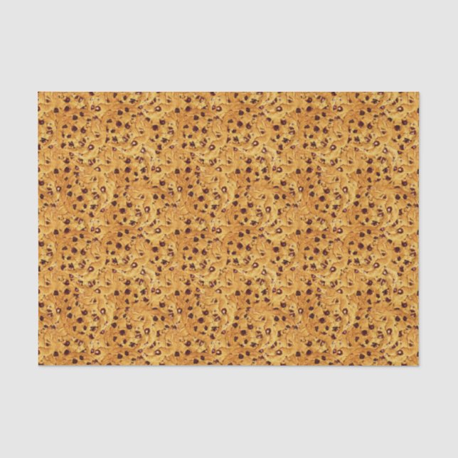 Papier Mousseline biscuits aux puces de chocolat (Recto)