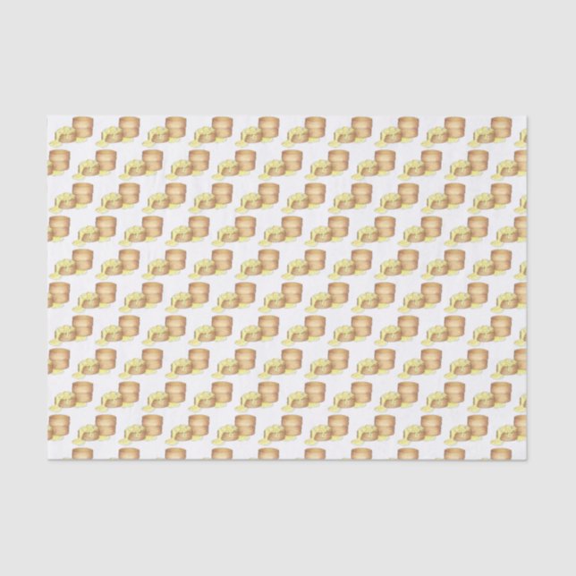 Papier Mousseline Biscuits et saucisses Gravité Petit déjeuner Sud (Recto)