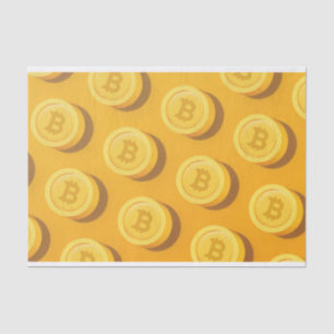 Papier Mousseline Bitcoin Fun