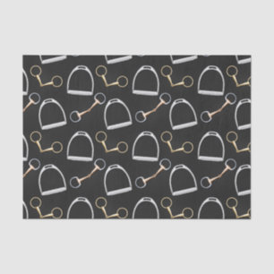 Papier Mousseline Bits et rupes équestre