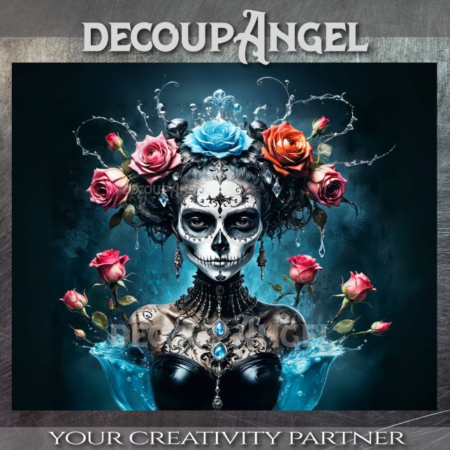 Papier Mousseline Bittersweet - Découpage - (Créateur téléchargé)