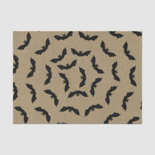 Papier Mousseline Black Bat Russe Kraft Halloween Party