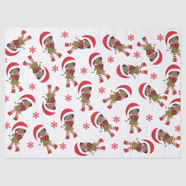 Papier Mousseline Black Elf Girl (Recto)