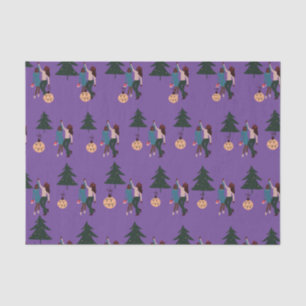 Papier Mousseline Black Girl Magic Christmas Wrapper Papier