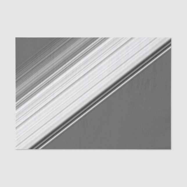 Papier Mousseline Blanc moderne sur gris (Recto)