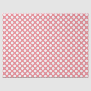 Papier Mousseline Blanc PolkaDot-Vous Choisir Couleur Arrière - plan