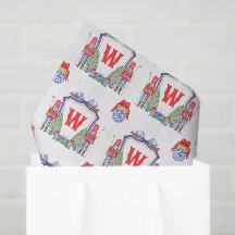 Blason de monogramme de casse-noisette de chinoise