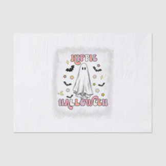 Papier Mousseline Bleached Retro Hippie Halloween Ghost Boo Spooky H