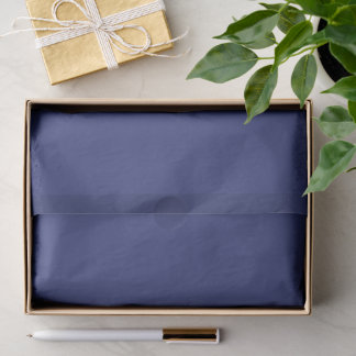 Papier Mousseline Bleu Ardoise Foncé Pop De Couleur