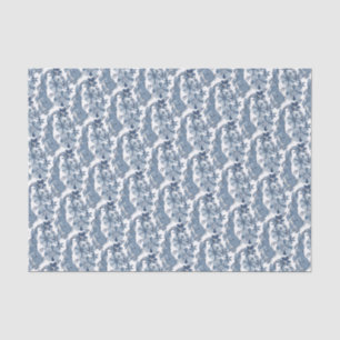 Papier Mousseline Bleu blanc lapin lapin blanc blanc blanc en gros p