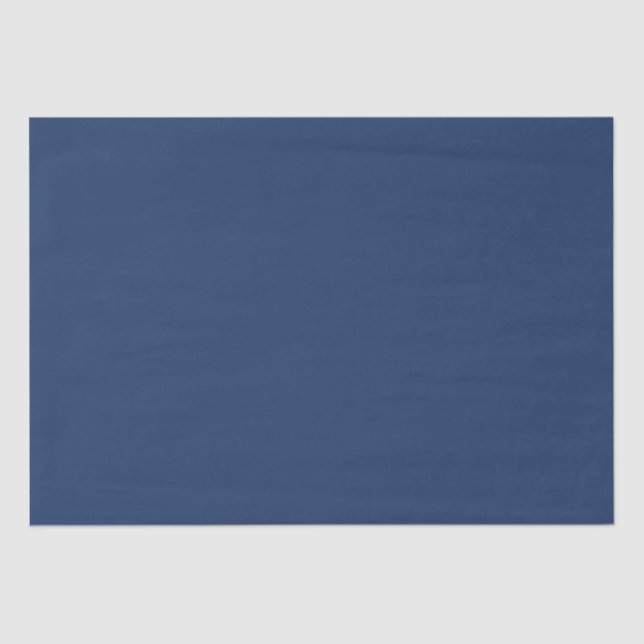 Papier Mousseline Bleu de marine solide Toutes les occasions (Recto)