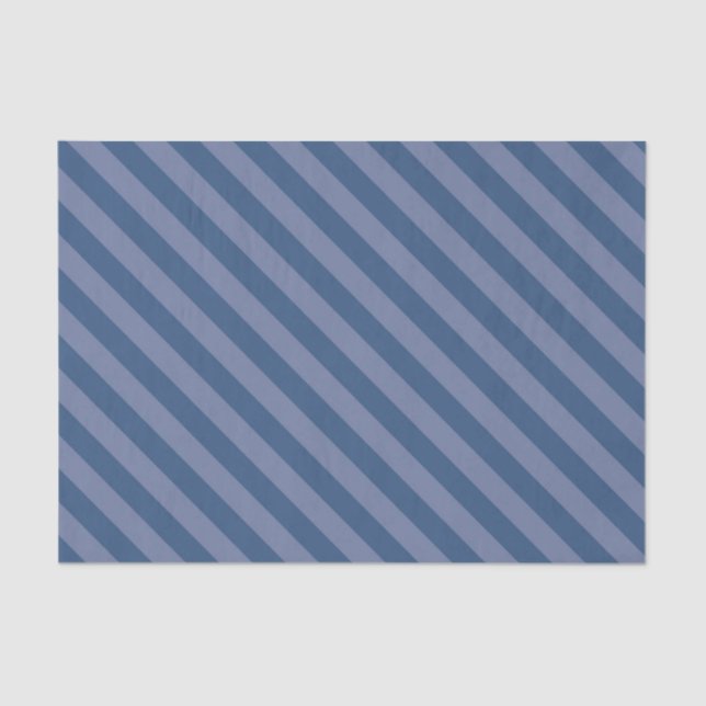 Papier Mousseline Bleu diagonale (Recto)