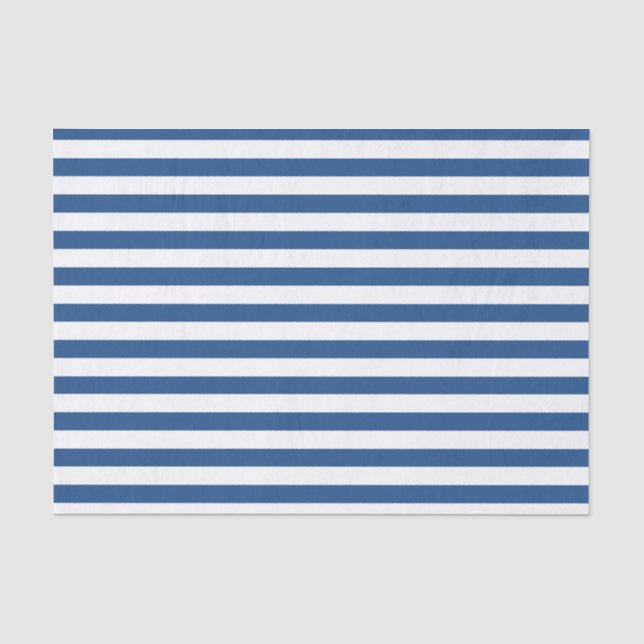 Papier Mousseline Bleu et blanc (Recto)