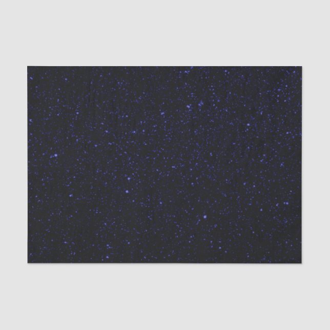 Papier Mousseline Bleu étincelant noir (Recto)