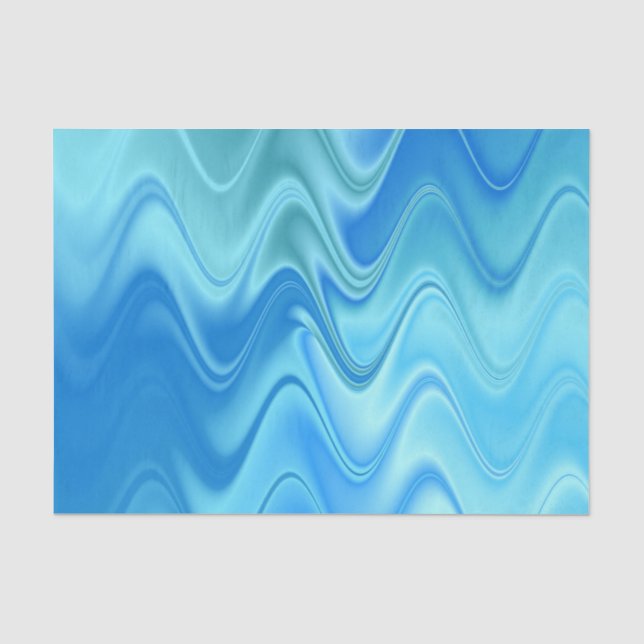 Papier Mousseline Bleu foncé Abstrait (Recto)
