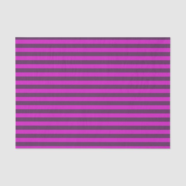 Papier Mousseline Bleu foncé et bandes magenta (Recto)