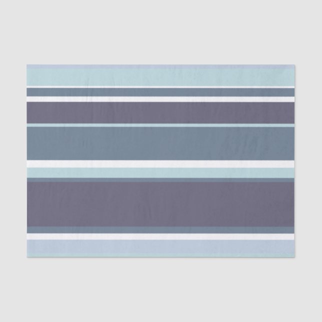 Papier Mousseline Bleu-gris (Recto)